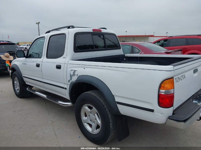 2003 Toyota Tacoma Double Cab Prerunner VIN: 5TEGN92N83Z207737 Lot: 42380464