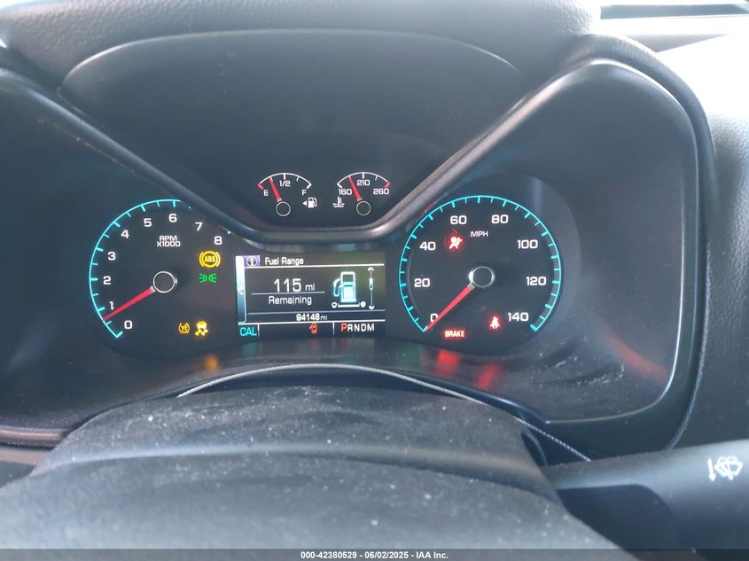 2016 CHEVROLET COLORADO VIN: 1GCGSCE32G1349355