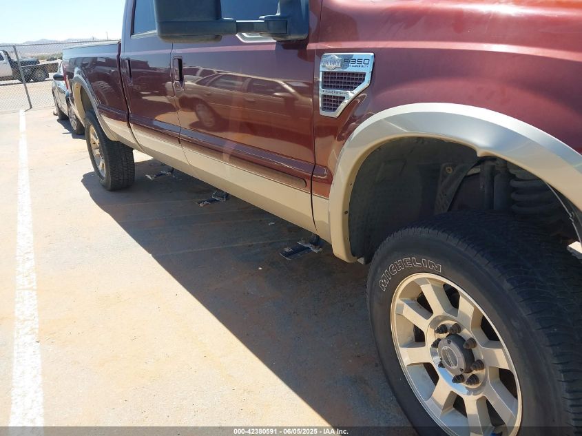 2008 Ford F-350 Fx4/Harley-Davidson/King Ranch/Lariat/Xl/Xlt VIN: 1FTWW31R28EA16576 Lot: 42380591