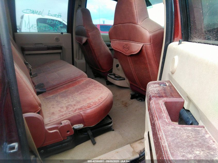 2008 Ford F-350 Fx4/Harley-Davidson/King Ranch/Lariat/Xl/Xlt VIN: 1FTWW31R28EA16576 Lot: 42380591