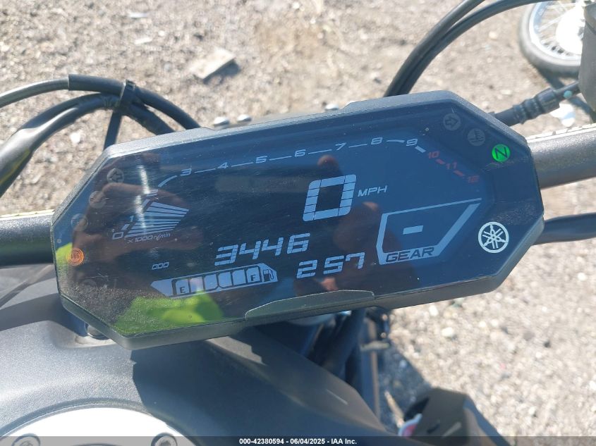 2022 Yamaha Mt07 VIN: JYARM32E8NA004817 Lot: 42380594