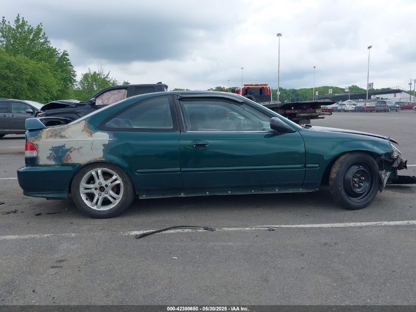 2000 Honda Civic Dx VIN: 1HGEJ612XYL012254 Lot: 42380650