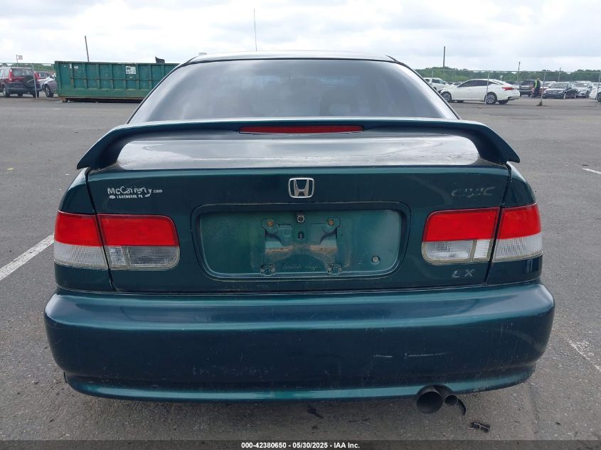 2000 Honda Civic Dx VIN: 1HGEJ612XYL012254 Lot: 42380650