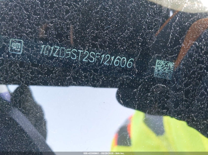 2025 CHEVROLET MALIBU FWD 1LT - 1G1ZD5ST2SF121606