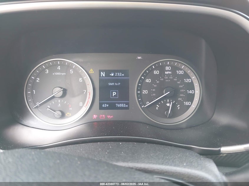 VIN KM8J3CAL2KU951104 2019 HYUNDAI TUCSON NIGHT