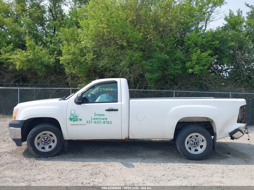 2009 GMC SIERRA 1500 VIN: 1GTEC14X69Z297942