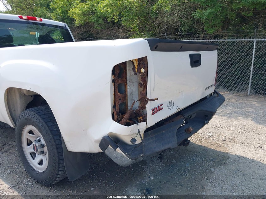 2009 GMC SIERRA 1500 VIN: 1GTEC14X69Z297942