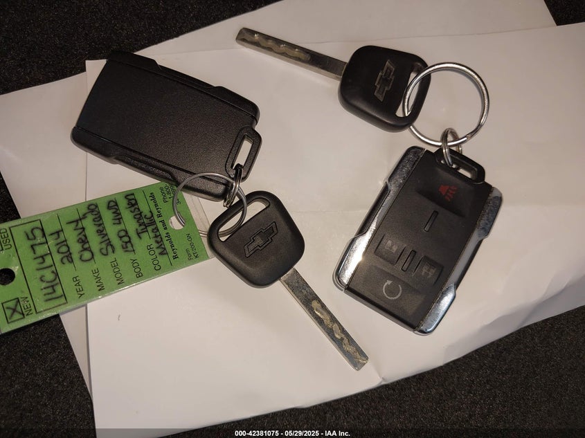 2014 CHEVROLET SILVERADO 1500 VIN: 3GCUKREC1EG518446