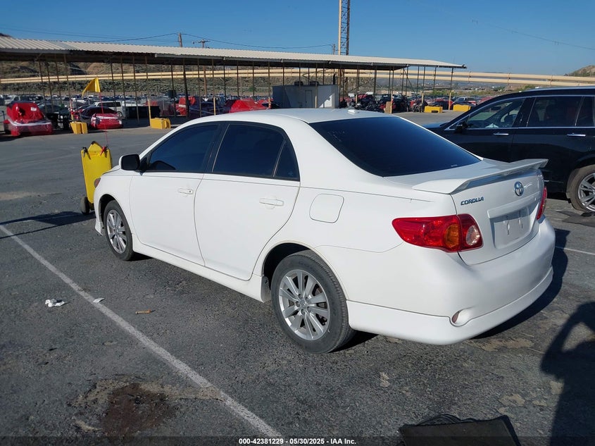 2009 TOYOTA COROLLA VIN: 1NXBU40E39Z097437