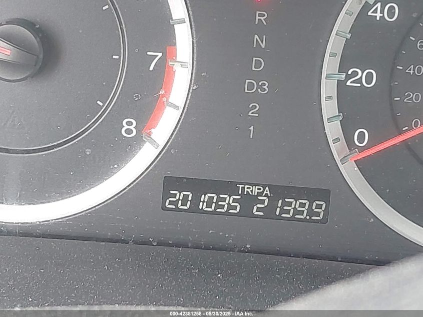 2010 Honda Accord 2.4 Lx VIN: 1HGCP2F33AA054282 Lot: 42381258