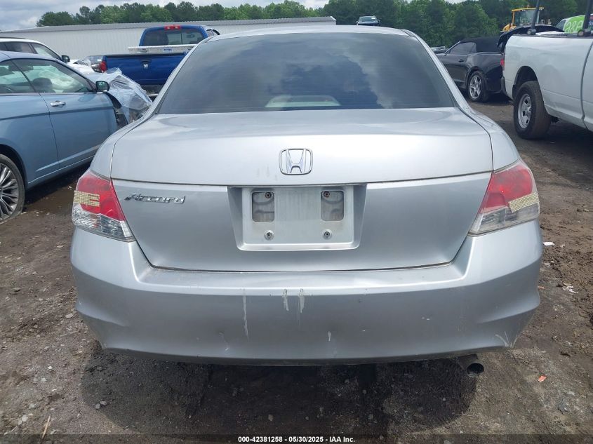 2010 Honda Accord 2.4 Lx VIN: 1HGCP2F33AA054282 Lot: 42381258
