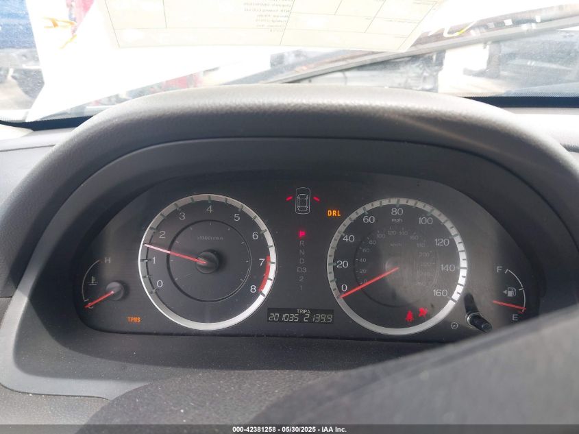 2010 Honda Accord 2.4 Lx VIN: 1HGCP2F33AA054282 Lot: 42381258