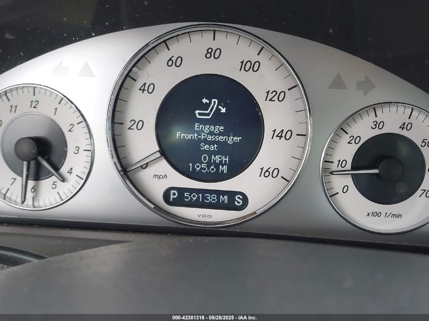 2009 Mercedes-Benz Clk 350 VIN: WDBTK56FX9T105106 Lot: 42381316