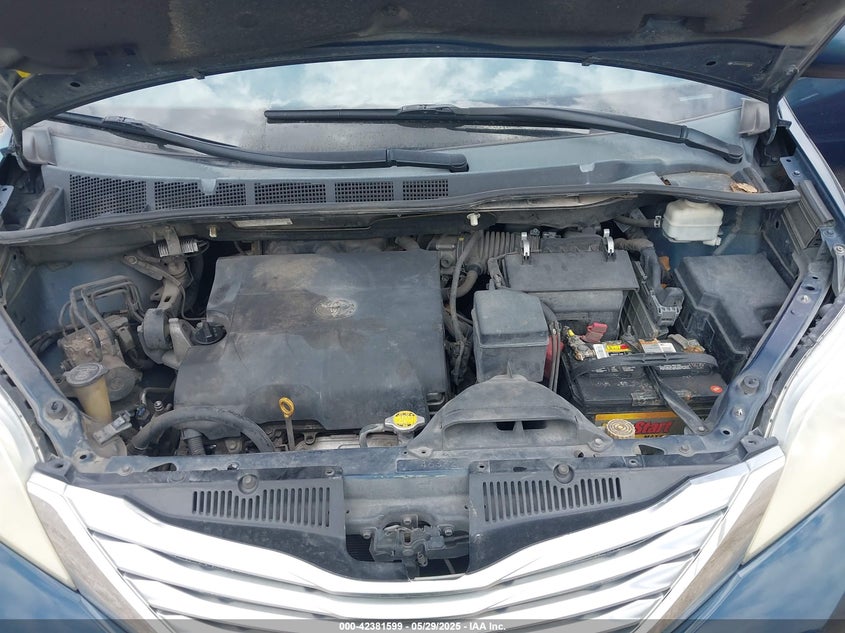 2012 TOYOTA SIENNA VIN: 5TDYK3DC2CS179436