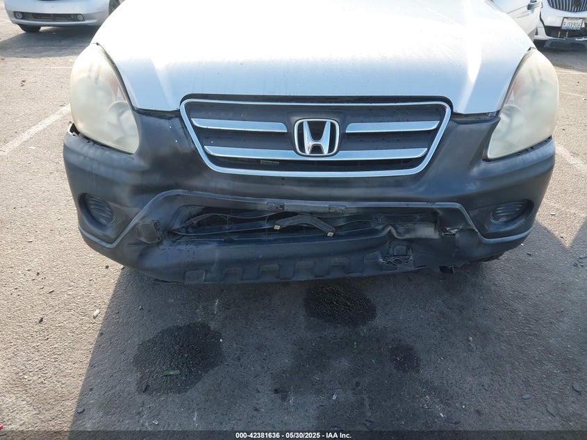 2006 HONDA CR-V VIN: JHLRD685X6C003206