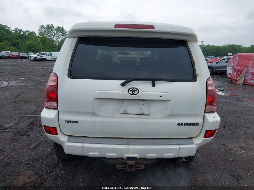 2005 Toyota 4Runner Sr5/Sport VIN: JTEZU14R450118117 Lot: 42381703