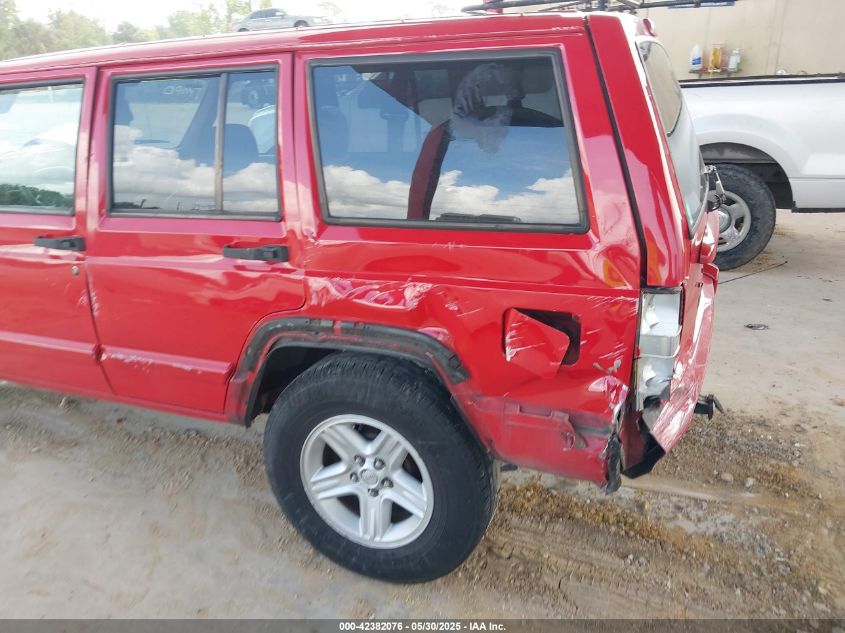 2001 Jeep Cherokee Limited VIN: 1J4FT58S51L615593 Lot: 42382076