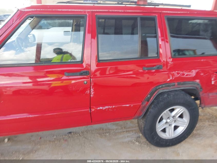 2001 Jeep Cherokee Limited VIN: 1J4FT58S51L615593 Lot: 42382076