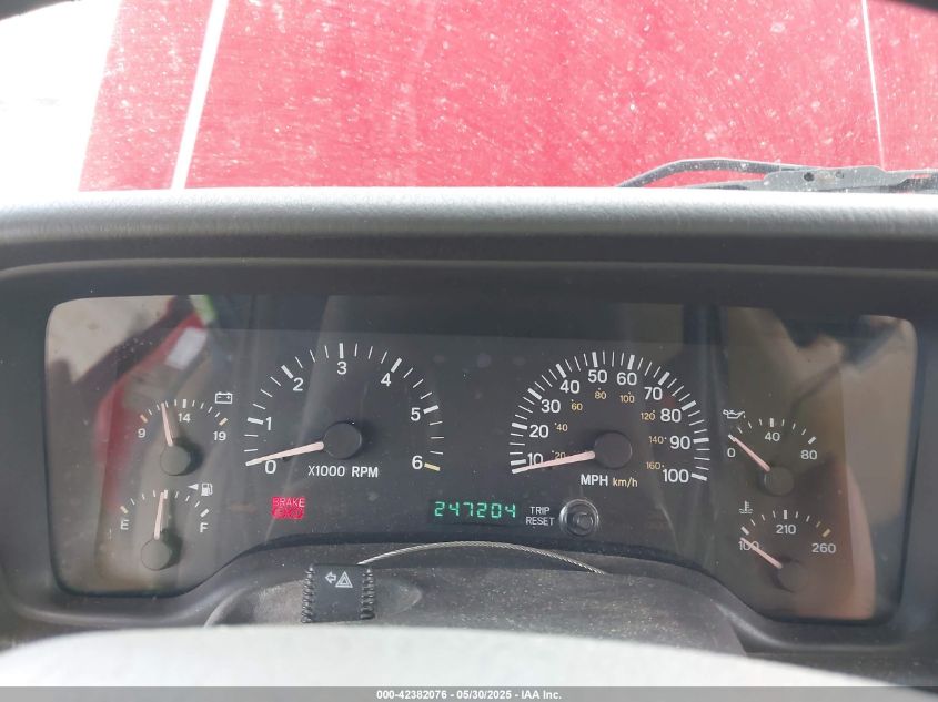 2001 Jeep Cherokee Limited VIN: 1J4FT58S51L615593 Lot: 42382076