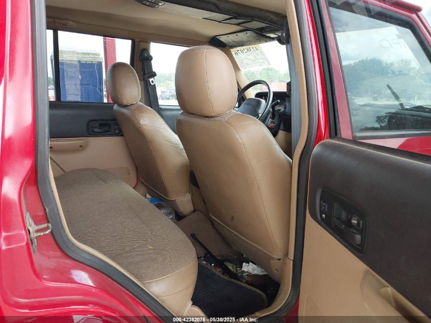 2001 Jeep Cherokee Limited VIN: 1J4FT58S51L615593 Lot: 42382076