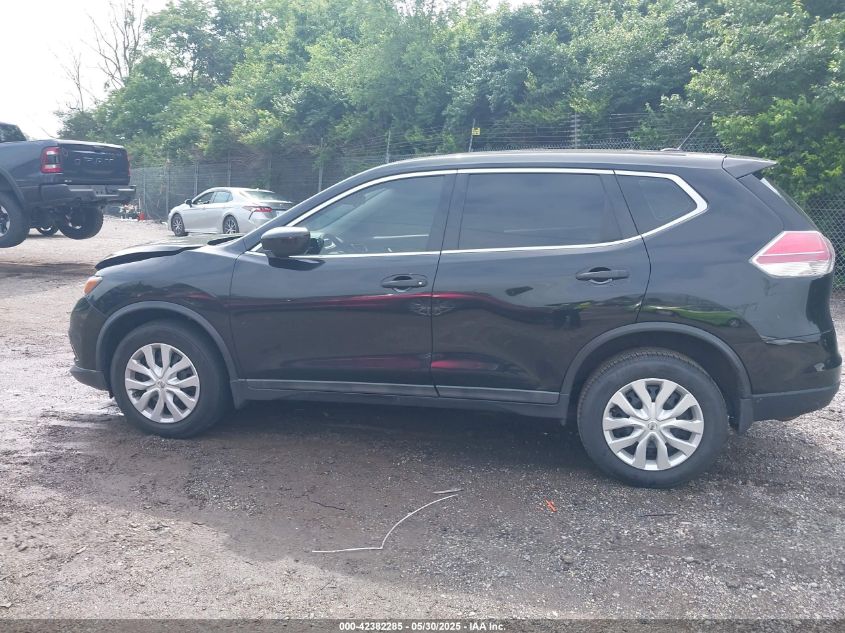 2016 Nissan Rogue S VIN: 5N1AT2MV1GC910161 Lot: 42382285
