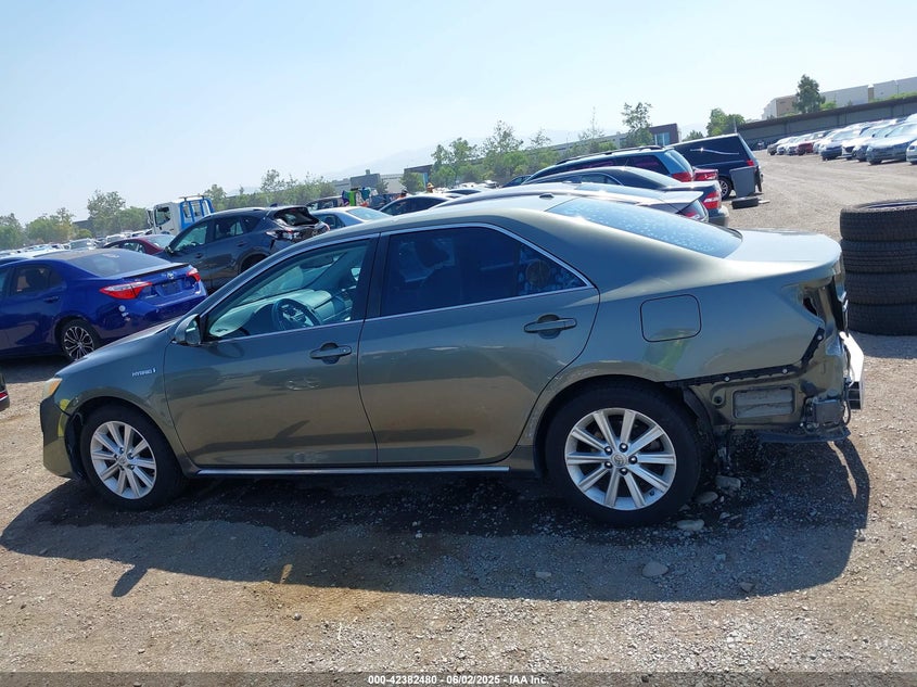2014 TOYOTA CAMRY HYBRID LE/SE LIMITED EDITION/XLE - 4T1BD1FK3EU107227