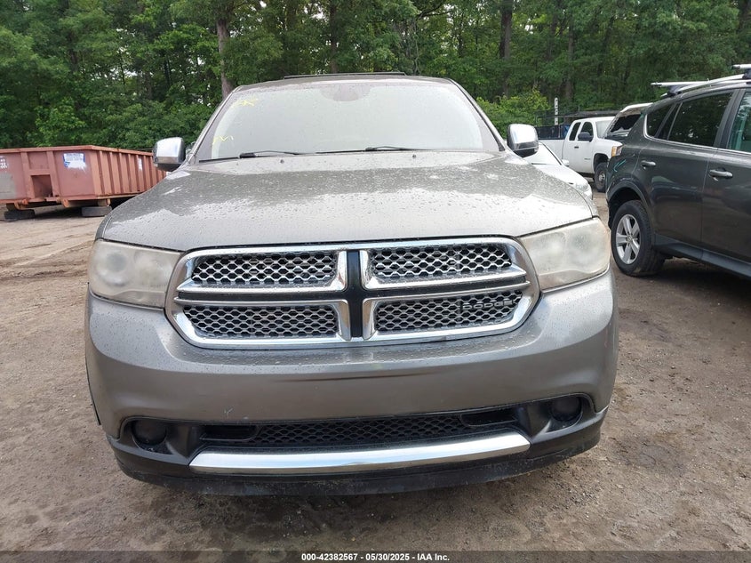 2012 DODGE DURANGO VIN: 1C4SDHET5CC205668