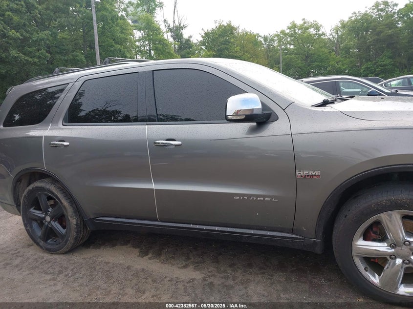 2012 DODGE DURANGO VIN: 1C4SDHET5CC205668