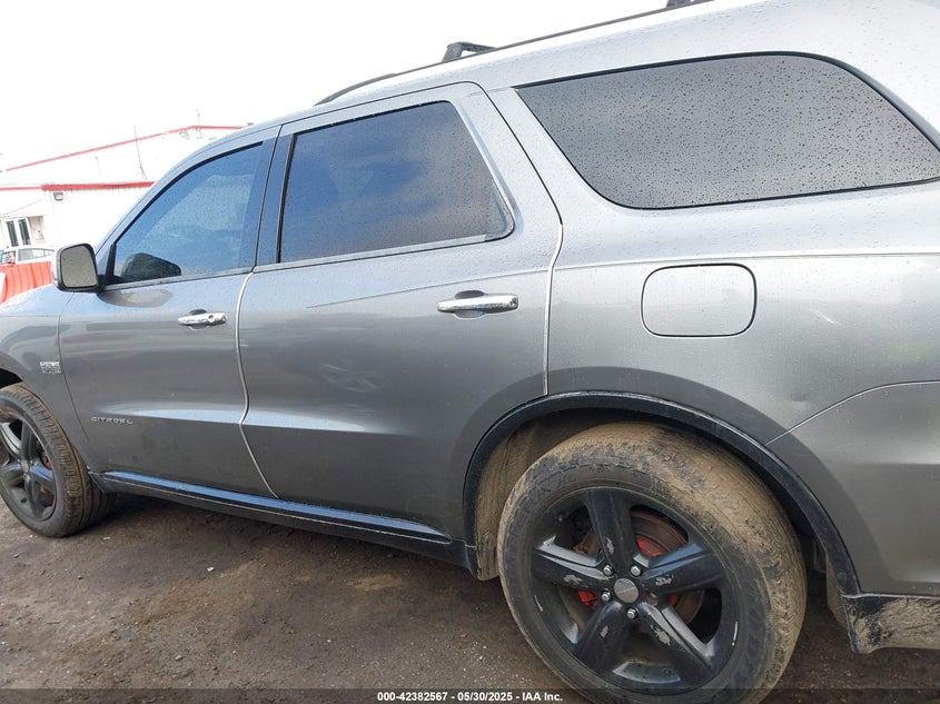 2012 DODGE DURANGO VIN: 1C4SDHET5CC205668