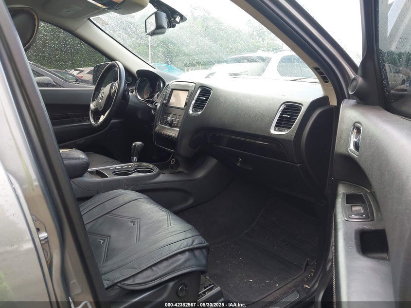 2012 DODGE DURANGO VIN: 1C4SDHET5CC205668