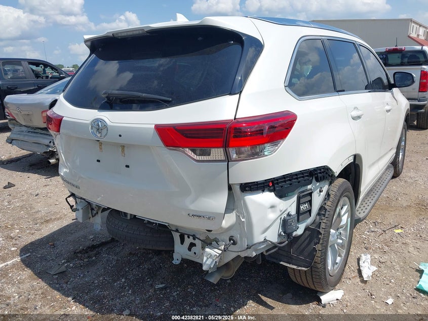 2017 TOYOTA HIGHLANDER LIMITED - 5TDYZRFH4HS230188