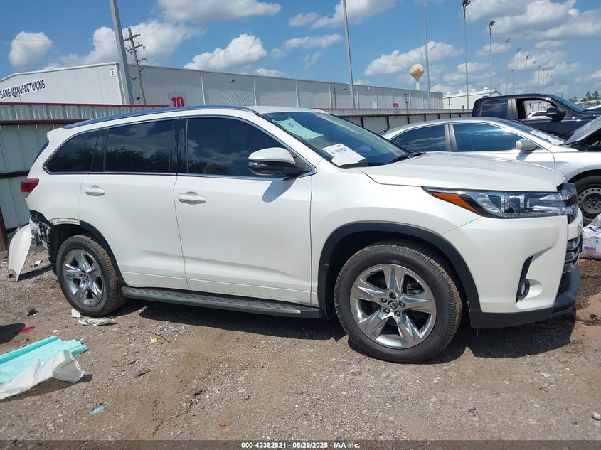 2017 TOYOTA HIGHLANDER LIMITED - 5TDYZRFH4HS230188