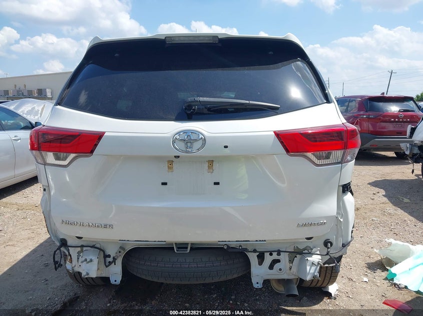 2017 TOYOTA HIGHLANDER LIMITED - 5TDYZRFH4HS230188