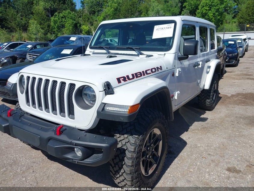 2022 JEEP WRANGLER UNLIMITED RUBICON 4X4 - 1C4HJXFG6NW218378