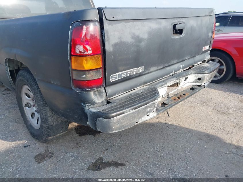 2005 GMC Sierra 1500 Work Truck VIN: 1GTEC19X95Z213177 Lot: 42383650