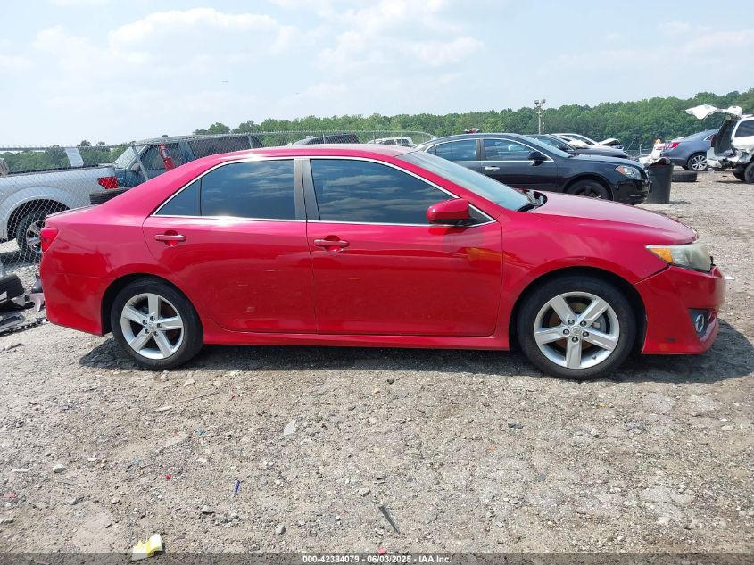 2012 Toyota Camry Se VIN: 4T1BF1FK4CU569528 Lot: 42384079