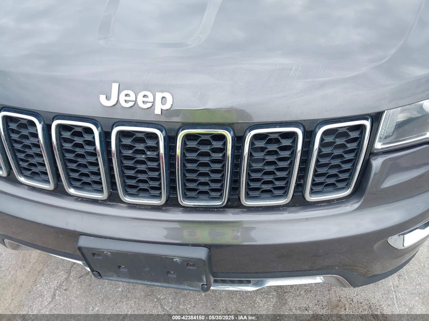 2017 JEEP GRAND CHEROKEE VIN: 1C4RJFBGXHC815169