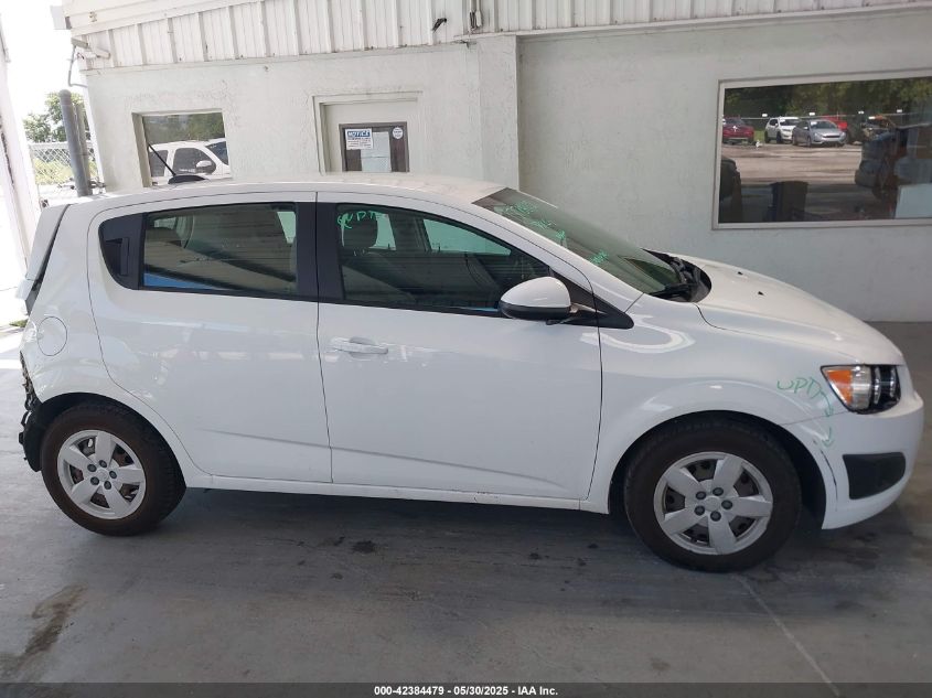 2016 Chevrolet Sonic Ls Auto VIN: 1G1JA6SHXG4178629 Lot: 42384479