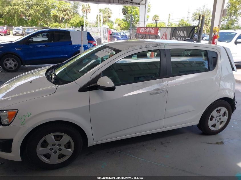 2016 Chevrolet Sonic Ls Auto VIN: 1G1JA6SHXG4178629 Lot: 42384479