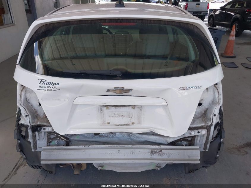 2016 Chevrolet Sonic Ls Auto VIN: 1G1JA6SHXG4178629 Lot: 42384479