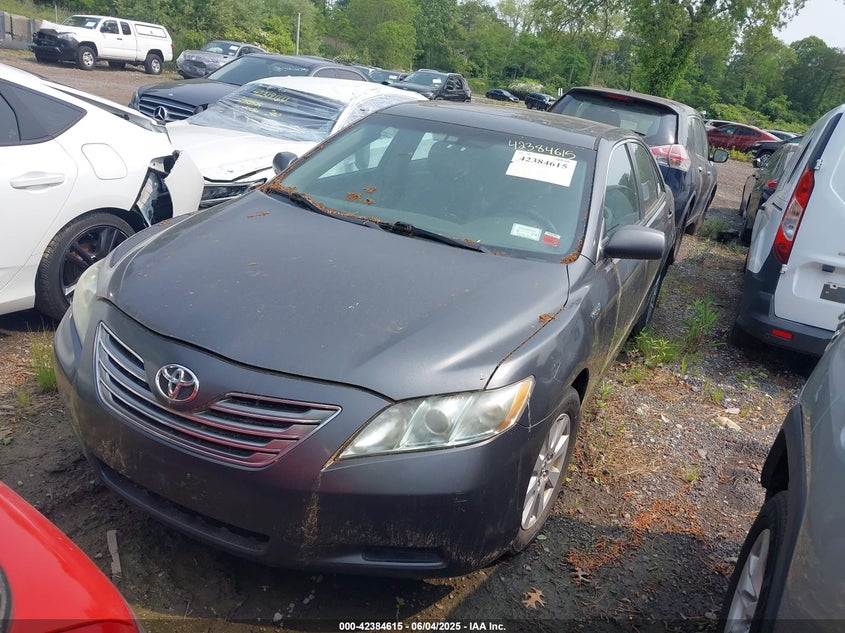 2008 Toyota Camry Hybrid grey sedan hybrid 4T1BB46K38U058221 photo #3