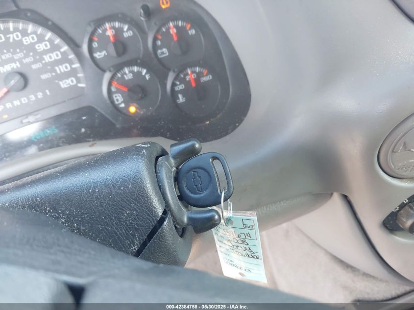 2008 Chevrolet Trailblazer Fleet VIN: 1GNDS13S282127709 Lot: 42384758