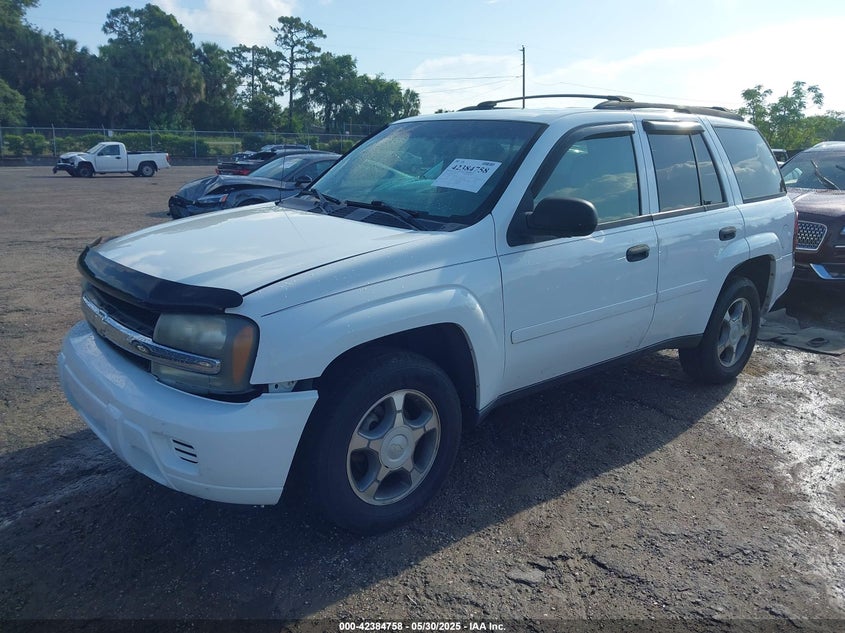 2008 CHEVROLET TRAILBLAZER VIN: 1GNDS13S282127709