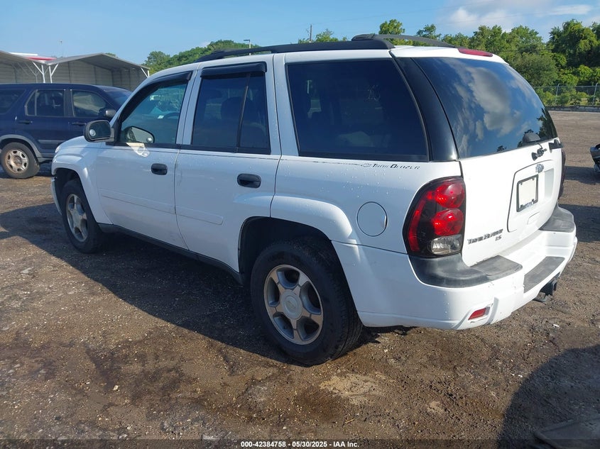 2008 CHEVROLET TRAILBLAZER VIN: 1GNDS13S282127709