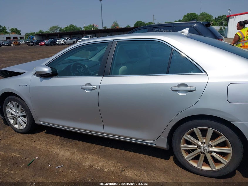 2012 TOYOTA CAMRY HYBRID VIN: 4T1BD1FK4CU002435