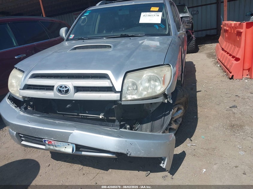 2005 Toyota 4Runner Sr5 Sport V6 silver other gasoline JTEZU14R050046909 photo #3