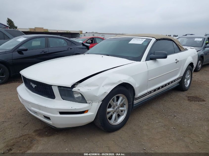 2007 Ford Mustang V6 Deluxe/V6 Premium VIN: 1ZVFT84N575265691 Lot: 42385616