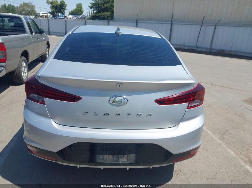 2019 Hyundai Elantra Sel VIN: 5NPD84LF3KH436493 Lot: 42385704