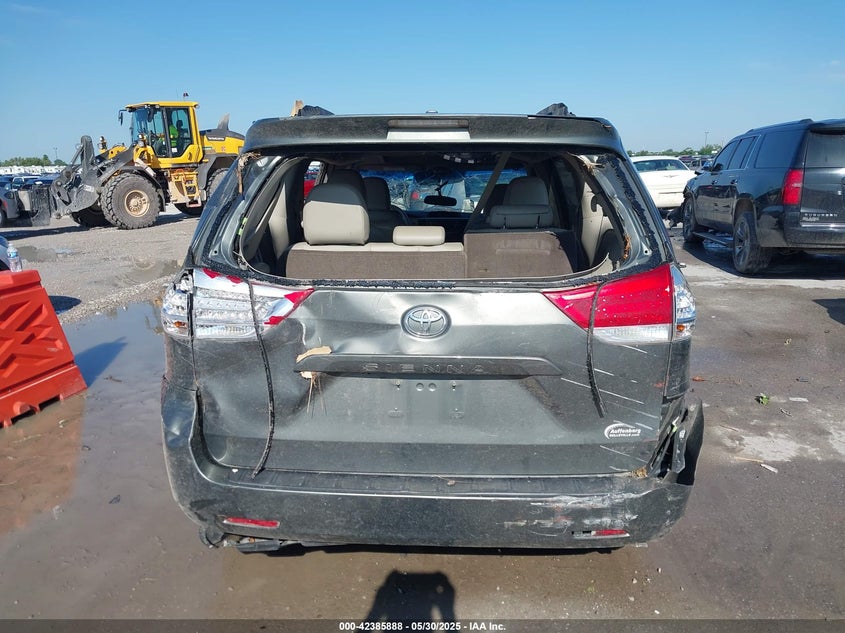 2013 Toyota Sienna Xle V6 8 Passenger VIN: 5TDYK3DC5DS285011 Lot: 42385888