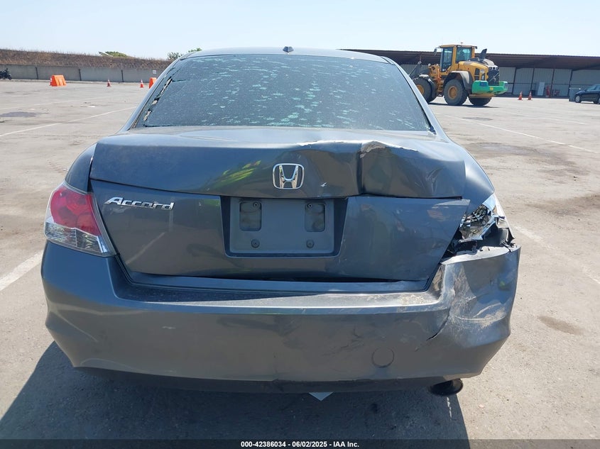2008 HONDA ACCORD VIN: 1HGCP26898A156529